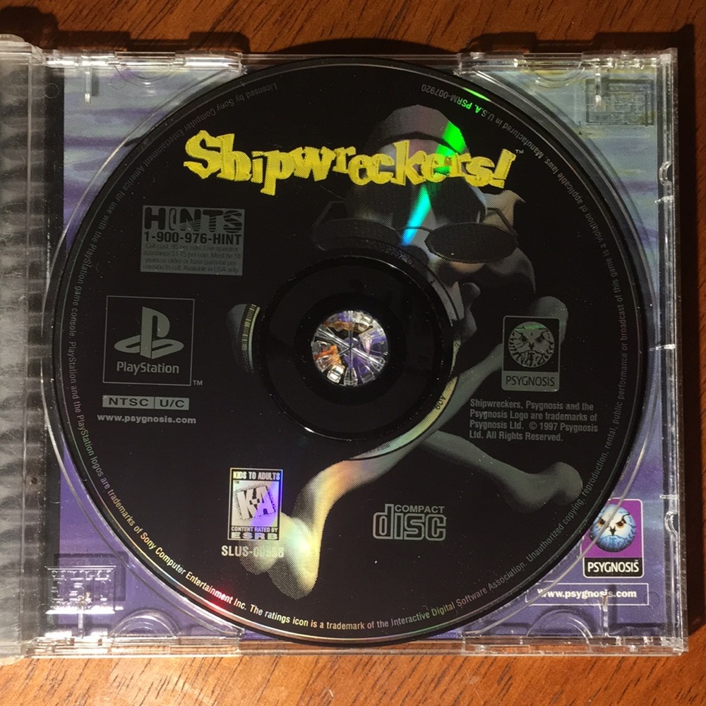 PlayStation 1 Shipwreckers!